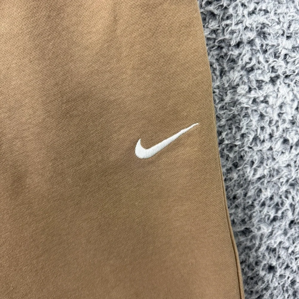 Nike Sweatpants Mens 2XL Brown Fleece Joggers Swoosh Logo 826431-258 XXL